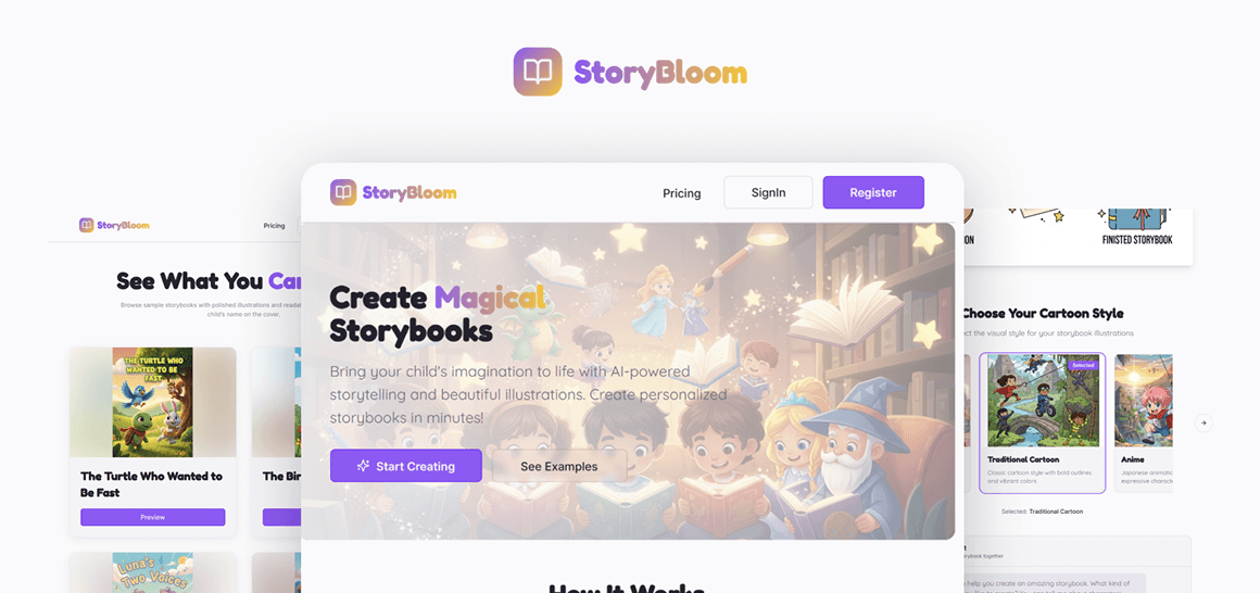 StoryBloom App
