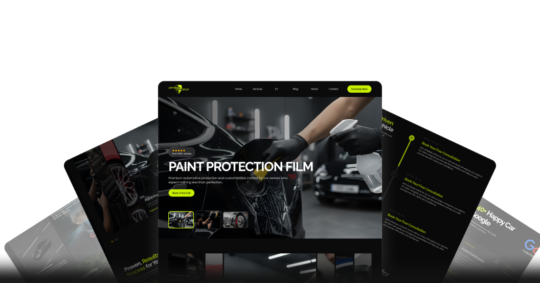 Redesigned website shown across desktop and mobile devices