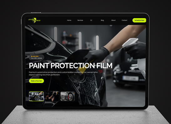 Conversion-Focused User Experience redesigned website screenshot